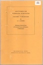 Lectures on Riemann Surfaces : Jacobi Varieties (Soft) Preliminary Informal Notes of University Courses and Seminars in Mathematics 