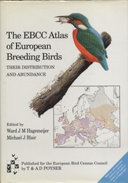The EBCC Atlas of European Breeding Birds : Their Distribution and Abundance  