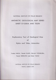 Antarctic Geological Map Series Sheet 8 Kjuka and Telen  