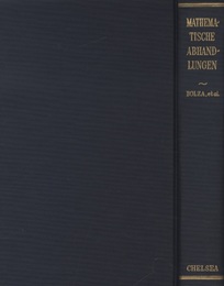 Mathematische Abhandlungen Hermann Amandus Schwarz zu seinem Funfzigjahrigen Doktorjubilaum am 6. Aug. 1914 gewidmet von Freunden und Schulern 
