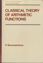 Classical Theory of Arithmetic Functions  
