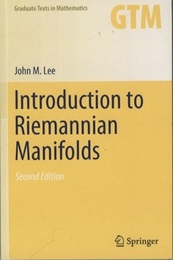 Introduction to Riemannian Manifolds : 2nd Edition (Soft)  