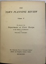 The Town Planning Review    Vol.10／1-4　1923-1924  