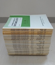 昆蟲　Vol.61-1～65-4(揃い）  