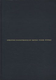 Operating characteristics of electric power systems  