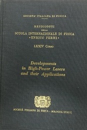 Developments in High-Power Lasers and their Applications  