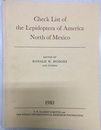 Checklist of the Lepidoptera of America、 North of Mexico  