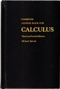 Combined Answer Book for Calculus Third and Fourth Editions  