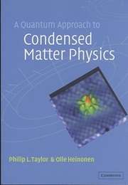 A Quantum Approach to Condensed Matter Physics (Soft)  