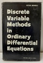 Discrete Variable Methods in Ordinary Differential Equations  