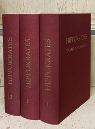 Hippokrates : Samtliche Werke : Band 1-3 Die Werke des Hippokrates Die hippokratische Schriftensammlung in neuer deutscher Uebersetzung (独) ヒポクラテス全集