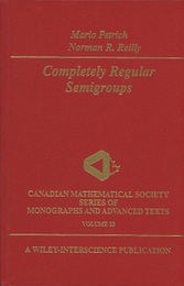 Completely Regular Semigroups (英) 完全正則半群 