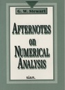 Afternotes on Numerical Analysis  