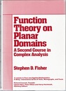 Function Theory on Planar Domains (Hard) A Second Course in Complex Analysis 