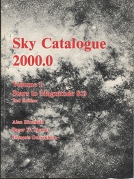 Sky Catalogue 2000.0 (Vol.1) Stars to Magnitude 8.0 : 2nd Edition  