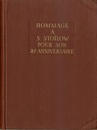 Hommage a S. Stoilow pour son 70e Anniversaire  