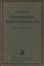 Grundzuge der Einsteinschen Relativitatstheorie  