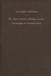 Uber Folgen Analytischer Funktionen und einige Verscharfungen des Picardschen Satzes  
