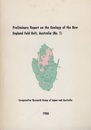 Preliminary Report on the Geology of the New England Fold Belt、 Australia : No. 1  
