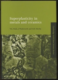 Superplasticity in Metals and Ceramics  