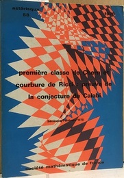 Premiere Classe de Chern et Courbure de Ricci : Preuve de la Conjecture de Calabi (2nd Ed.) Seminaire Palaiseau 1978 