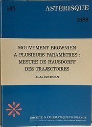 Mouvement Brownien a plusieurs Parametres : Measure de Hausdorff des Trajectoires  