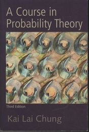 A Course in Probability Theory : 3rd Edition (Soft)  