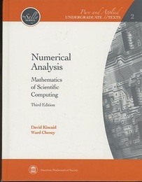 Numerical Analysis : Mathematics of Scientific Computing : 3rd Edition (Hard)  