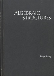 Algebraic Structures (英) 代数系の構造 