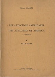 Les Attacidae Americains - The Attacidae of America (=Saturniidae)　Vol. 1 Attacinae  
