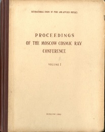 Proceedings of the Moscow Cosmic Ray Conference : 1-4  