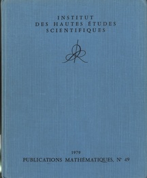 Sur la Conjugaison Differentiable des Diffeomorphismes du Cercle a des Rotations (p.5-234) A Remark on Denjoy's Inequality and Herman's Theorem (p.235-242) 