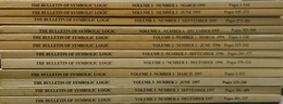 The Bulletin of Symbolic Logic : Vol. 1- 3  