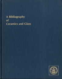 A Bibliography of Ceramics and Glass  