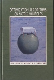 Optimization Algorithms on Matrix Manifolds  