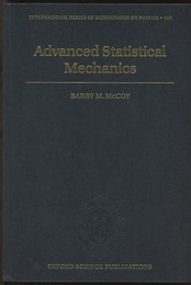 Advanced Statistical Mechanics  