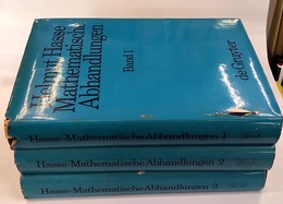Helmut Hasse Mathematische Abhandlungen : Bd.1-3 (独) ヘルムート・ハッセ数学論文集 