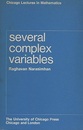 Several Complex Variables (Soft) (英) 多変数複素関数 