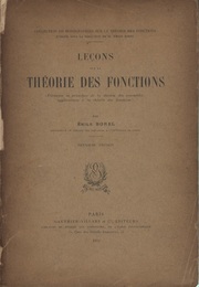 Lecons sur la Theorie des Fonctions : 2nd Edition (soft)  