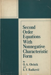 Second Order Equations With Nonnegative Characteristic Form  
