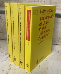 The Analysis of Linear Partial Differential Operators : 1-4 (Soft & Hard) (1)2nd Ed./Distribution Theory and Fourier Analysis (2)Differential Operators with Constant Coefficients (3)Psedo-Differential Operaors (4)Fourier Integral Operators
