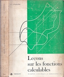 Lecons sur les fonctions calculables  