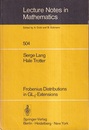 Frobenius Distributions in Gl2-Extensions Distribution of Frobenius Automorphisms in Gl2-Extensions of the Rational Numbers 