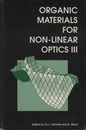 Organic Materials for Non-Linear Optics III Proccd. of the3rd Int’l Sympo. on Organic Materials for Non-linear Optics 