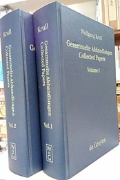 Wolfgang Krull : Gesammelte Abhandlungen Collected Papers : Vol.1 & 2 (独) ヴォルフガング・クルル著作集 