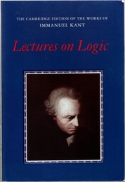Lectures on Logic (Soft) (英) カント論理学講義 