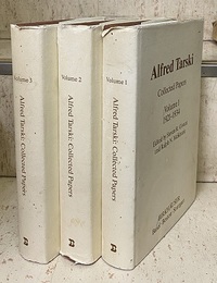 Alfred Tarski : Collected Papers : Vol.1-3 (Vol.4 lacked) (1)1921-1934 (2)1935-1944 (3)1945-1957 (洋) アルフレッド・タルスキー著作集