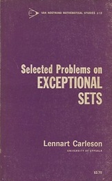 Selected Problems on Exceptional Sets  