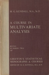 A Course in Multivariate Analysis  