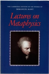 Lectures on Metaphysics (Soft) (英) カント形而上学講義 